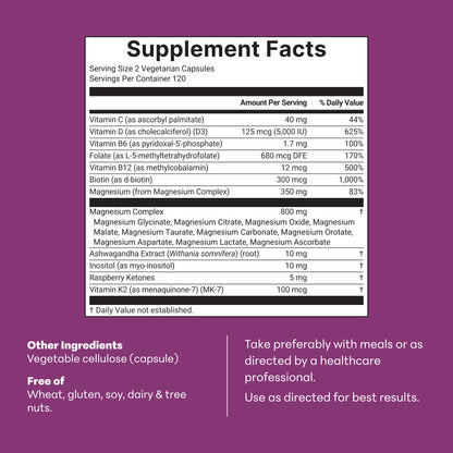 Supplement facts