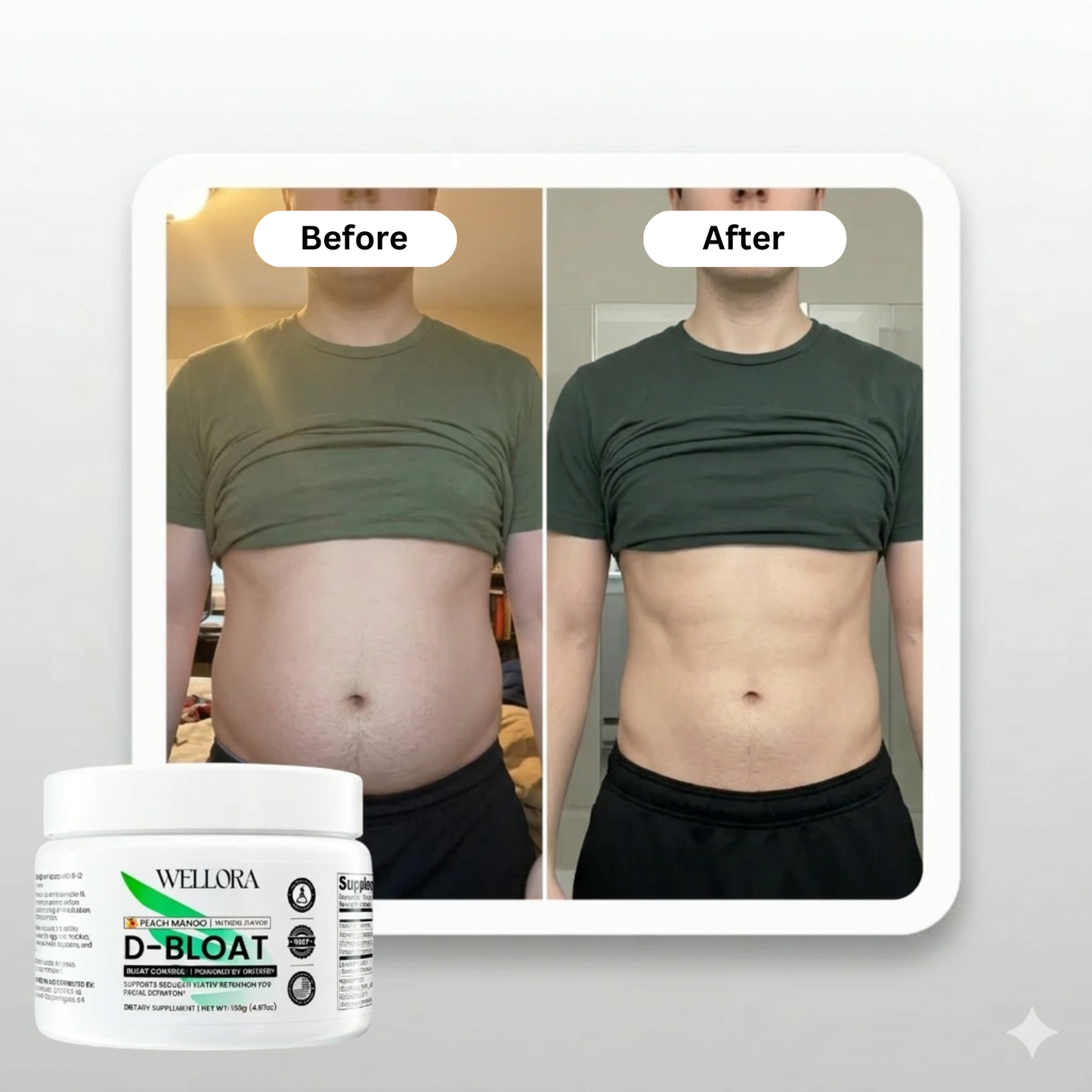 Wellora D-Bloat Powder