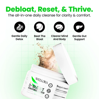 Wellora D-Bloat Powder